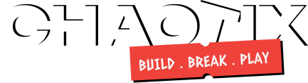 Chaotix logo white